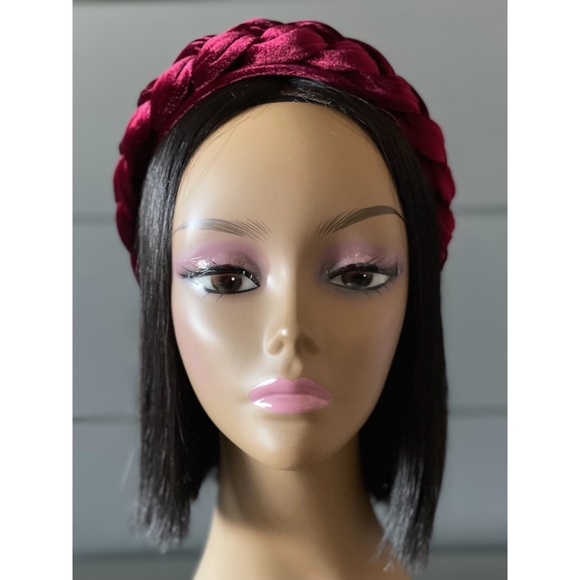 New Handmade Puffy Casual Weave comfy Purple Soft Headband Hair Accessory - Picture 5 of 12